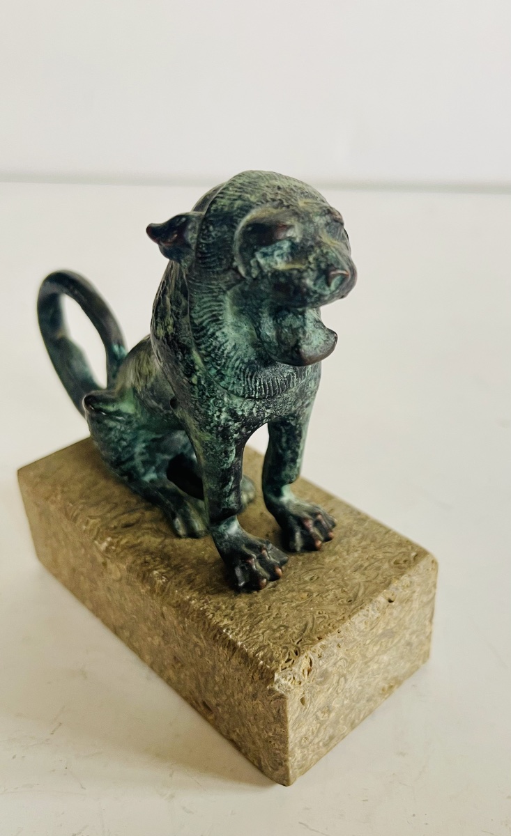 Chien Fu en bronze -photo-7